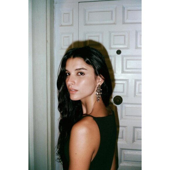 ZARA CONTRASTING SHORT DRESS - Picture 3 of 6